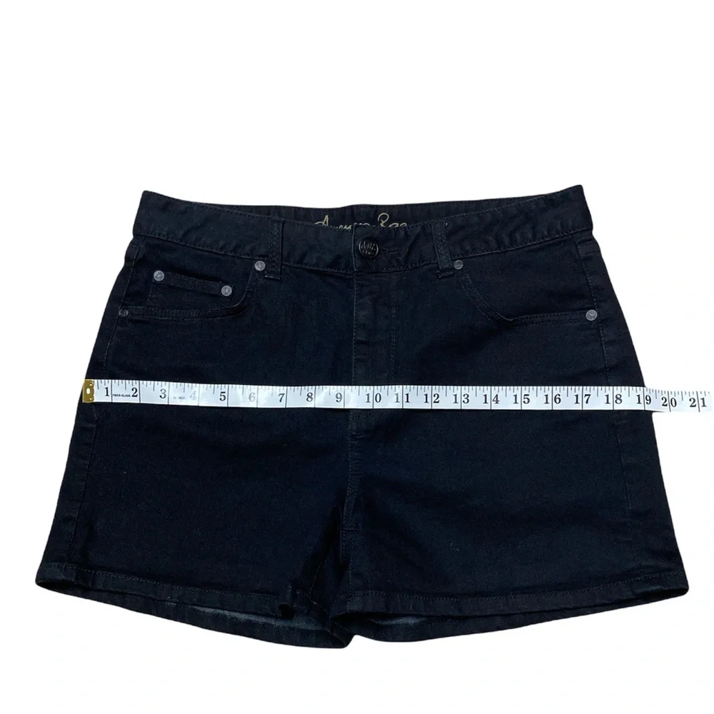 American Rag Jean Shorts Women’s 9 Colored Denim Black Wash Casual High Rise